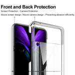 IMAK Wing II Custodia protettiva per PC Crystal Pro resistente all'usura, For Samsung Galaxy Z Flip4 5G