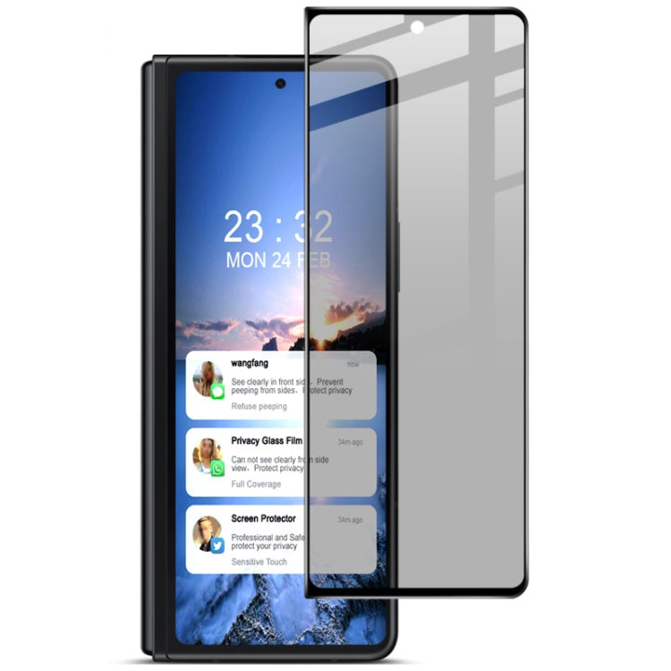 Pellicola protettiva in vetro temperato anti-spia IMAK HD, For Samsung Galaxy Z Fold4 5G