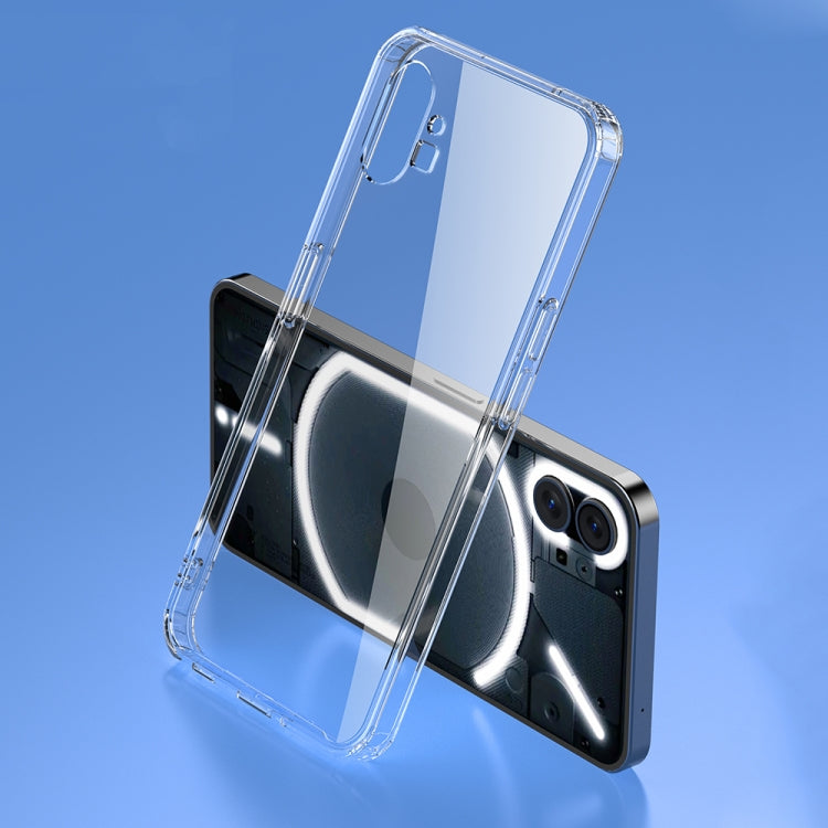 Custodia in cristallo di ghiaccio per PC + TPU, For Nothing Phone 1