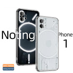 Custodia in cristallo di ghiaccio per PC + TPU, For Nothing Phone 1