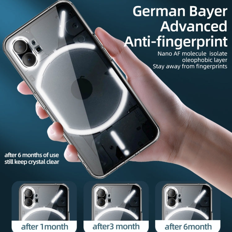 Custodia in cristallo di ghiaccio per PC + TPU, For Nothing Phone 1