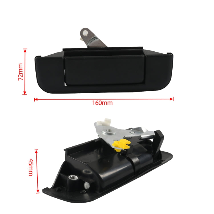 A7601-02 Maniglia per estrattore del portellone posteriore dell'auto 69090-89102/69090-71010 per Toyota Pick-up 1889-1995, A7601-02