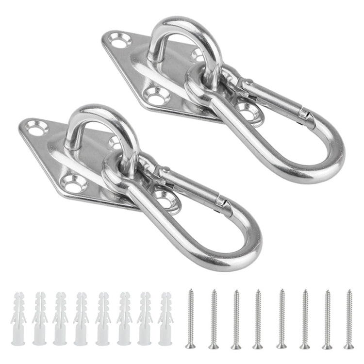 Gancio da soffitto per sacchi di sabbia Ganci per altalene per impieghi gravosi, 2 PCS 5mm 304 Stainless Steel, 2 PCS 5mm 316 Stainless Steel, 2 PCS 6mm 304 Stainless Steel, 2 PCS 6mm 316 Stainless Steel, 2 PCS 8mm 304 Stainless Steel                  ...
