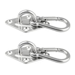 Gancio da soffitto per sacchi di sabbia Ganci per altalene per impieghi gravosi, 2 PCS 5mm 304 Stainless Steel, 2 PCS 5mm 316 Stainless Steel, 2 PCS 6mm 304 Stainless Steel, 2 PCS 6mm 316 Stainless Steel, 2 PCS 8mm 304 Stainless Steel                  ...