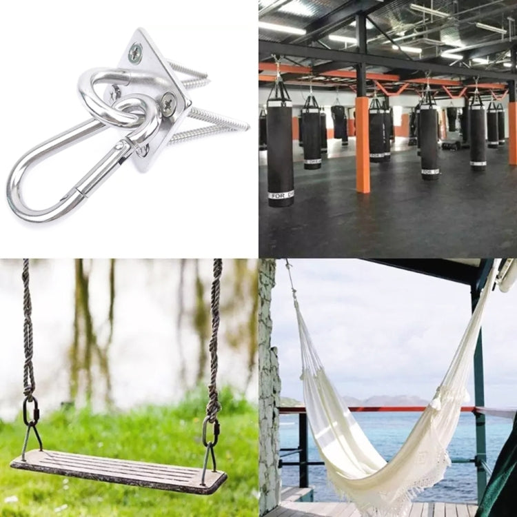 Gancio da soffitto per sacchi di sabbia Ganci per altalene per impieghi gravosi, 2 PCS 5mm 304 Stainless Steel, 2 PCS 5mm 316 Stainless Steel, 2 PCS 6mm 304 Stainless Steel, 2 PCS 6mm 316 Stainless Steel, 2 PCS 8mm 304 Stainless Steel                  ...