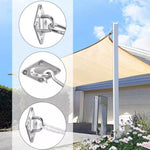 Fibbia per cerniere per porte diamantate per navi, 5 PCS 5mm 304 Stainless Steel, 5 PCS 5mm 316 Stainless Steel, 5 PCS 6mm 304 Stainless Steel, 5 PCS 6mm 316 Stainless Steel, 3 PCS 8mm 304 Stainless Steel, 3 PCS 8mm 316 Stainless Steel                 ...