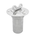 Bocchettone di rifornimento carburante universale per yacht in acciaio inossidabile, 1-1/2 inch, 2 inch