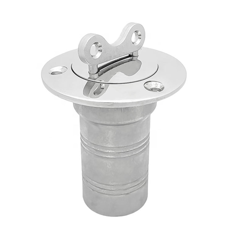 Bocchettone di rifornimento carburante universale per yacht in acciaio inossidabile, 1-1/2 inch, 2 inch