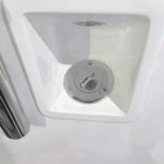 Bocchettone di rifornimento carburante universale per yacht in acciaio inossidabile, 1-1/2 inch, 2 inch