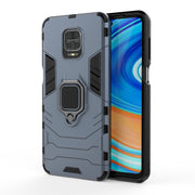 Guscio protettivo anticaduta PC + TPU con staffa ad anello magnetico, For Xiaomi Redmi Note 9 Pro Max, For Xiaomi Redmi Note 9S