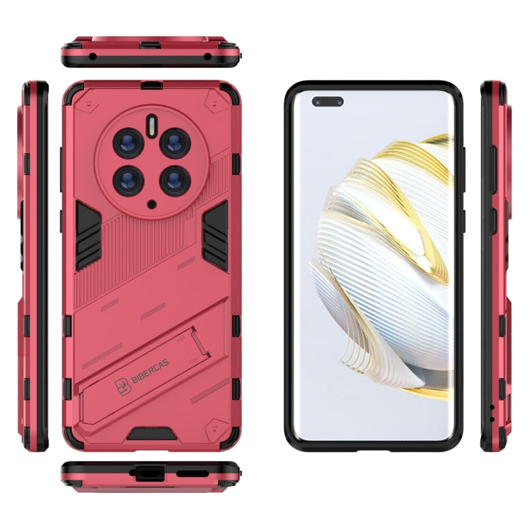Punk Armor 2 in 1 PC + custodia per telefono antiurto in TPU con supporto invisibile, For Huawei Mate 50 Pro, For Huawei Mate 50, For Huawei Nova Y90/Enjoy 50 Pro