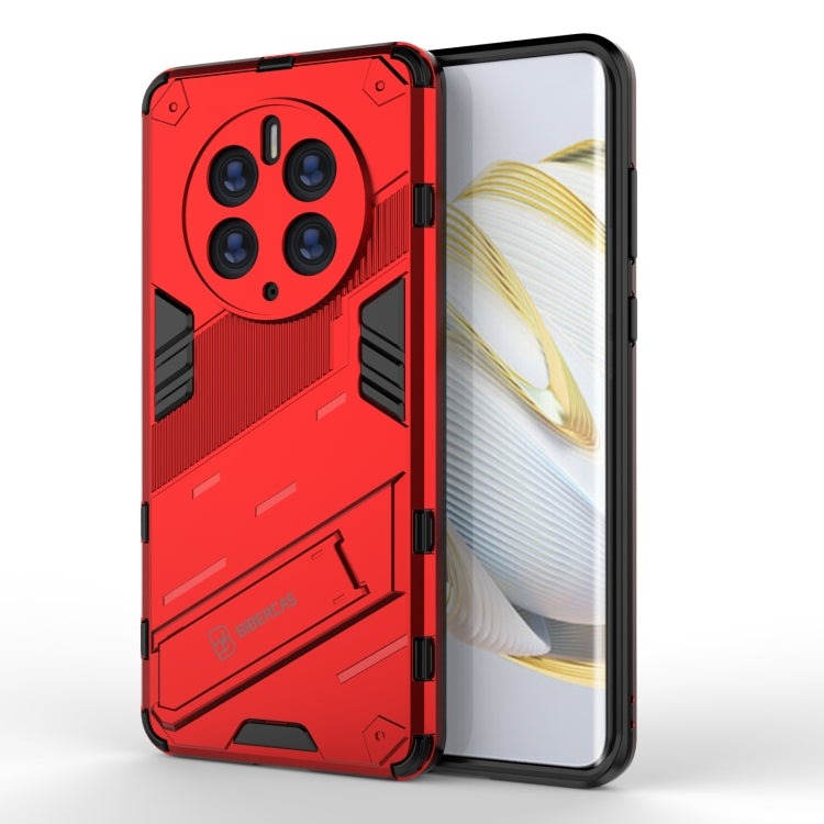 Punk Armor 2 in 1 PC + custodia per telefono antiurto in TPU con supporto invisibile, For Huawei Mate 50 Pro, For Huawei Mate 50, For Huawei Nova Y90/Enjoy 50 Pro
