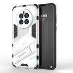 Punk Armor 2 in 1 PC + custodia per telefono antiurto in TPU con supporto invisibile, For Huawei Mate 50 Pro, For Huawei Mate 50, For Huawei Nova Y90/Enjoy 50 Pro