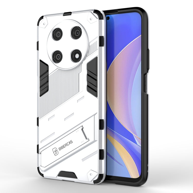 Punk Armor 2 in 1 PC + custodia per telefono antiurto in TPU con supporto invisibile, For Huawei Mate 50 Pro, For Huawei Mate 50, For Huawei Nova Y90/Enjoy 50 Pro