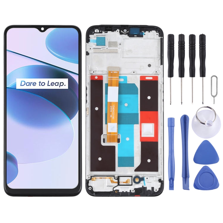 Schermo LCD e digitalizzatore Assemblaggio completo con cornice, For Realme C35 RMX3511, For Realme C31 RMX3501, For TCL 30E / 30 SE, For TCL 30 5G, For OPPO A57 5G