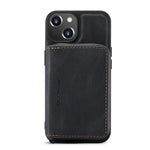 JEEHOOD Custodia per telefono in pelle a portafoglio con cerniera magnetica, For iPhone 14, For iPhone 14 Plus, For iPhone 14 Pro, For iPhone 14 Pro Max