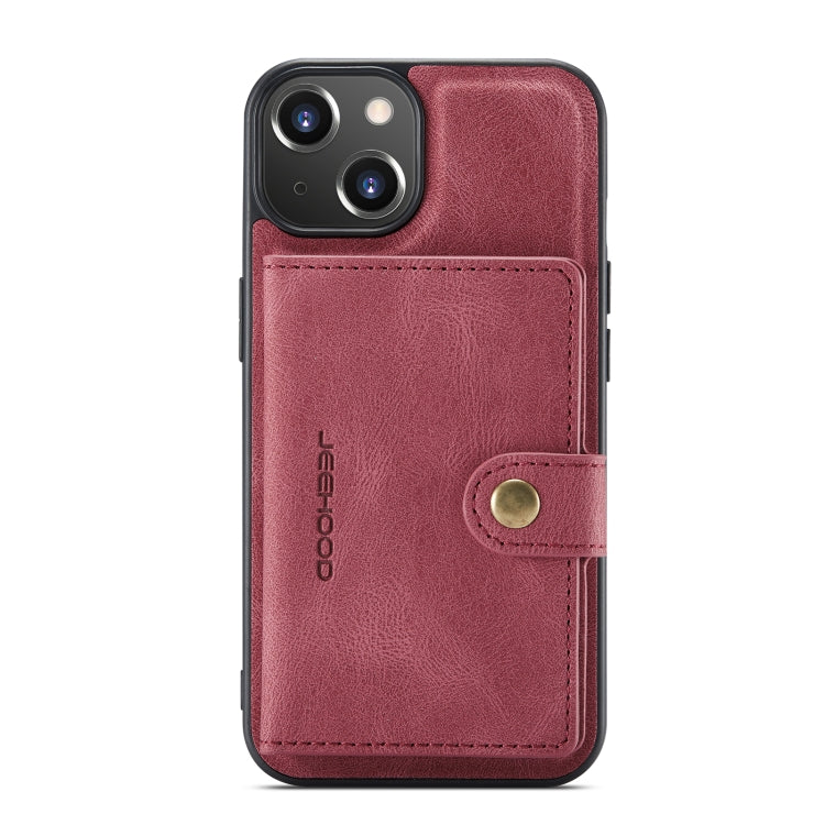 Custodia per telefono in pelle staccabile magnetica retrò JEEHOOD, For iPhone 14, For iPhone 14 Plus, For iPhone 14 Pro, For iPhone 14 Pro Max
