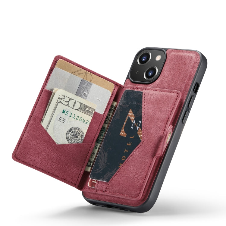 Custodia per telefono in pelle staccabile magnetica retrò JEEHOOD, For iPhone 14, For iPhone 14 Plus, For iPhone 14 Pro, For iPhone 14 Pro Max
