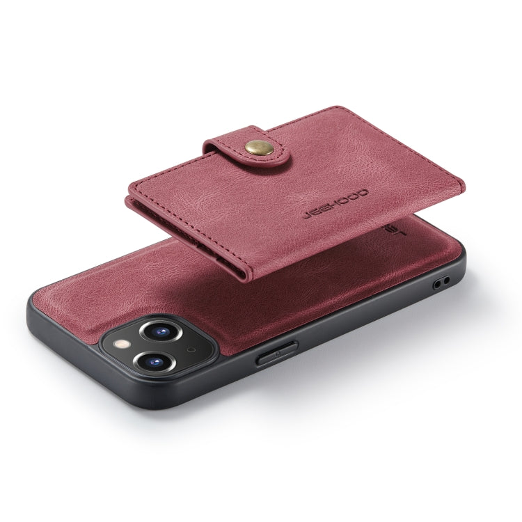 Custodia per telefono in pelle staccabile magnetica retrò JEEHOOD, For iPhone 14, For iPhone 14 Plus, For iPhone 14 Pro, For iPhone 14 Pro Max
