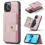 Custodia per telefono in pelle staccabile magnetica retrò JEEHOOD, For iPhone 14, For iPhone 14 Plus, For iPhone 14 Pro, For iPhone 14 Pro Max