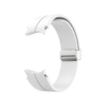 Cinturino pieghevole in silicone con fibbia argentata, For Samsung Galaxy Watch5 40&44mm / Pro 45mm