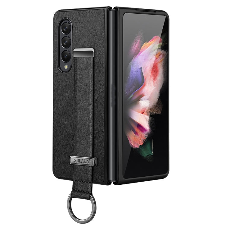 SULADA Cool Series Custodia per telefono antiurto per PC + pelle Texture Skin Feel, For Samsung Galaxy Z Fold4, For Samsung Galaxy Z Flip4