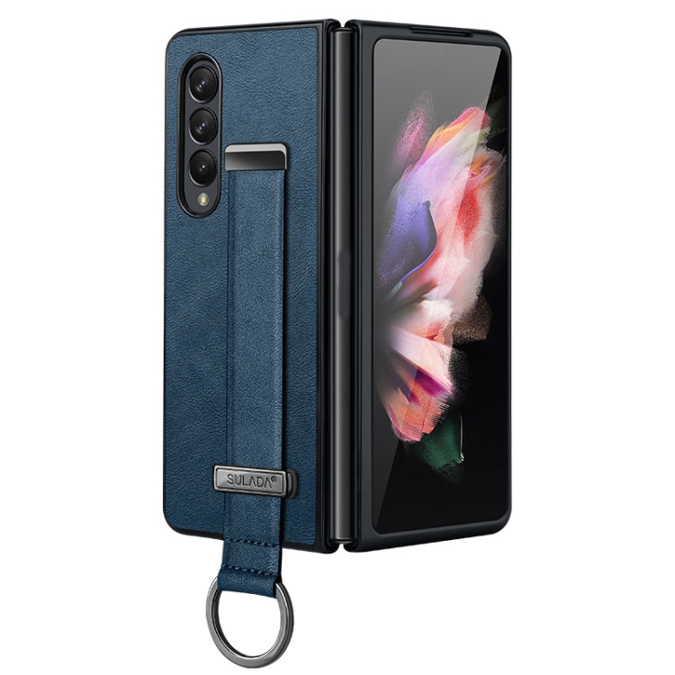 SULADA Cool Series Custodia per telefono antiurto per PC + pelle Texture Skin Feel, For Samsung Galaxy Z Fold4, For Samsung Galaxy Z Flip4