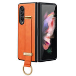 SULADA Cool Series Custodia per telefono antiurto per PC + pelle Texture Skin Feel, For Samsung Galaxy Z Fold4, For Samsung Galaxy Z Flip4
