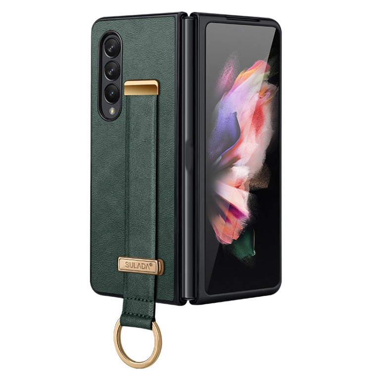 SULADA Cool Series Custodia per telefono antiurto per PC + pelle Texture Skin Feel, For Samsung Galaxy Z Fold4, For Samsung Galaxy Z Flip4