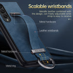 SULADA Cool Series Custodia per telefono antiurto per PC + pelle Texture Skin Feel, For Samsung Galaxy Z Fold4, For Samsung Galaxy Z Flip4