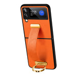 SULADA Cool Series Custodia per telefono antiurto per PC + pelle Texture Skin Feel, For Samsung Galaxy Z Fold4, For Samsung Galaxy Z Flip4