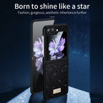 Custodia TPU in pelle per Samsung Galaxy Z Flip4