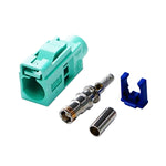 Per cavo RG174 Fakra Radio Connettore femmina jack / spina a crimpare con Phantom RF coassiale