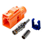 Per cavo RG174 Fakra Radio Connettore femmina jack / spina a crimpare con Phantom RF coassiale