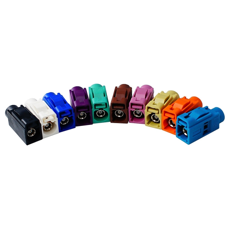 Per cavo RG174 Fakra Radio Connettore femmina jack / spina a crimpare con Phantom RF coassiale