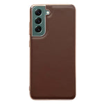 Custodia per telefono galvanica nano serie Xiaoya in vera pelle, For Samsung Galaxy S21 5G, For Samsung Galaxy S21 FE 5G, For Samsung Galaxy S21+ 5G, For Samsung Galaxy S22 5G, For Samsung Galaxy S22+ 5G