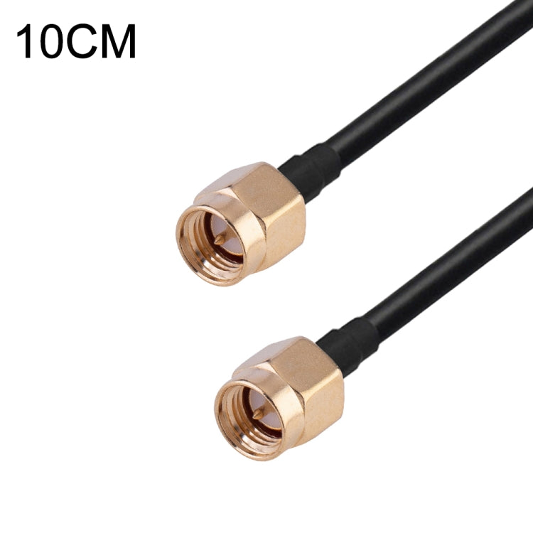 Cavo adattatore coassiale RF RG174, lunghezza: 10 cm, 10cm RP-SMA Male to RP-SMA Female, 10cm RP-SMA Male to RP-SMA Male, 10cm RP-SMA Male to SMA Female, 10cm RP-SMA Male to SMA Male, 10cm SMA Male to SMA Female, 10cm SMA Male to RP-SMA Female���������...