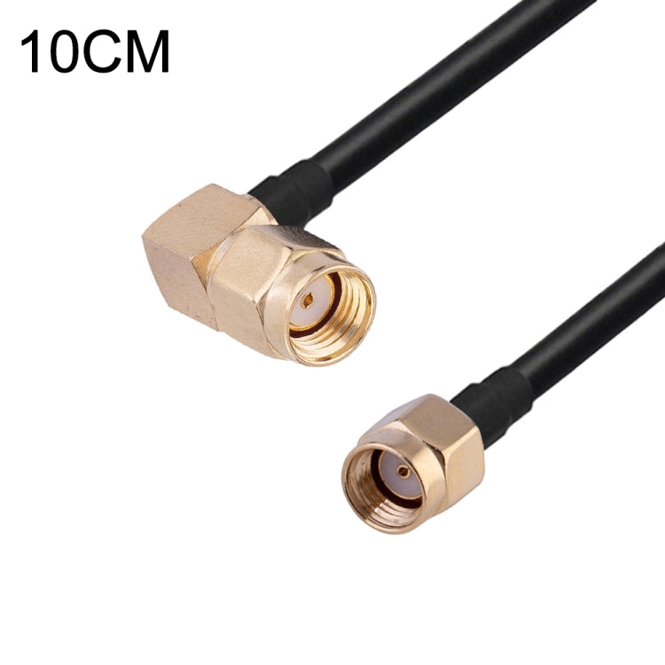 Cavo adattatore coassiale RF RG174, lunghezza: 10 cm, 10cm RP-SMA Male to RP-SMA Female, 10cm RP-SMA Male to RP-SMA Male, 10cm RP-SMA Male to SMA Female, 10cm RP-SMA Male to SMA Male, 10cm SMA Male to SMA Female, 10cm SMA Male to RP-SMA Female���������...