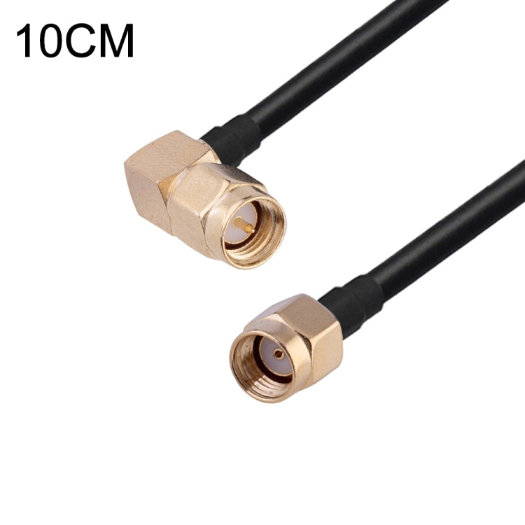 Cavo adattatore coassiale RF RG174, lunghezza: 10 cm, 10cm RP-SMA Male to RP-SMA Female, 10cm RP-SMA Male to RP-SMA Male, 10cm RP-SMA Male to SMA Female, 10cm RP-SMA Male to SMA Male, 10cm SMA Male to SMA Female, 10cm SMA Male to RP-SMA Female���������...