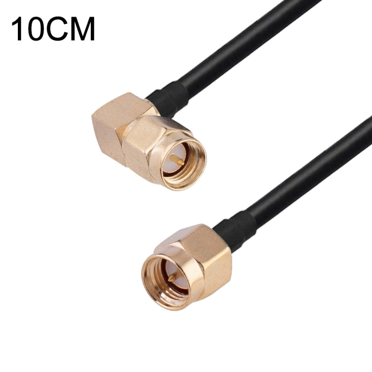 Cavo adattatore coassiale RF RG174, lunghezza: 10 cm, 10cm RP-SMA Male to RP-SMA Female, 10cm RP-SMA Male to RP-SMA Male, 10cm RP-SMA Male to SMA Female, 10cm RP-SMA Male to SMA Male, 10cm SMA Male to SMA Female, 10cm SMA Male to RP-SMA Female         ...