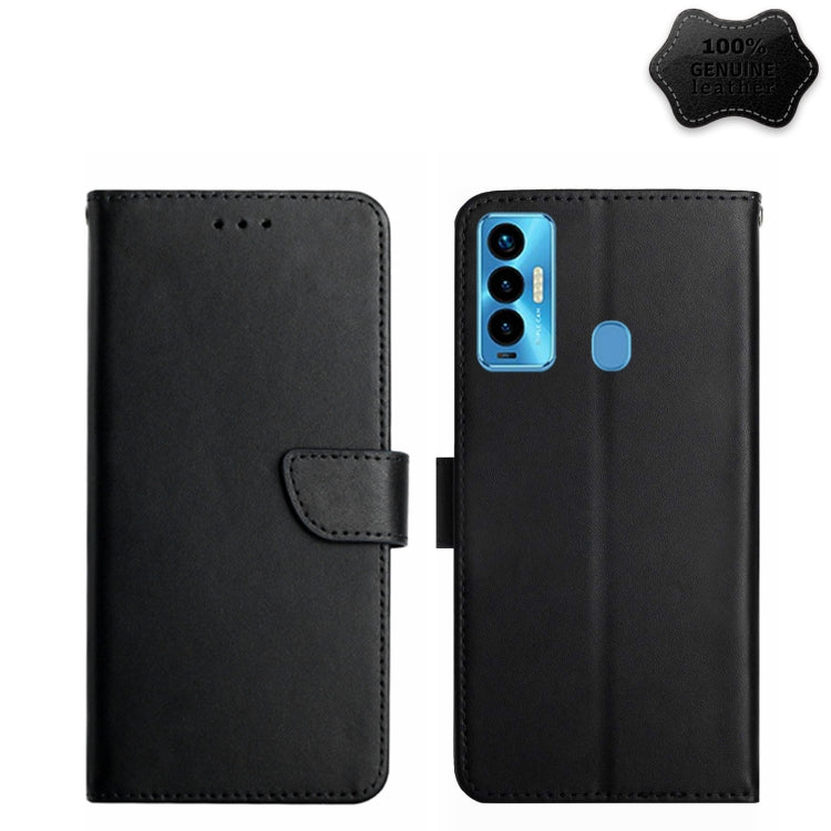 Custodia per telefono flip orizzontale in vera pelle a prova di impronte digitali, For Tecno Camon 17 Pro, For Tecno Camon 17P, For Tecno Camon 18i, For Tecno Camon 18P, For Tecno Camon 19 4G, For Tecno Camon 19 Pro 4G, For Tecno Spark 8               ...