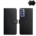 Custodia per telefono flip orizzontale in vera pelle a prova di impronte digitali, For Tecno Camon 17 Pro, For Tecno Camon 17P, For Tecno Camon 18i, For Tecno Camon 18P, For Tecno Camon 19 4G, For Tecno Camon 19 Pro 4G, For Tecno Spark 8               ...