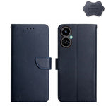 Custodia per telefono flip orizzontale in vera pelle a prova di impronte digitali, For Tecno Camon 17 Pro, For Tecno Camon 17P, For Tecno Camon 18i, For Tecno Camon 18P, For Tecno Camon 19 4G, For Tecno Camon 19 Pro 4G, For Tecno Spark 8               ...