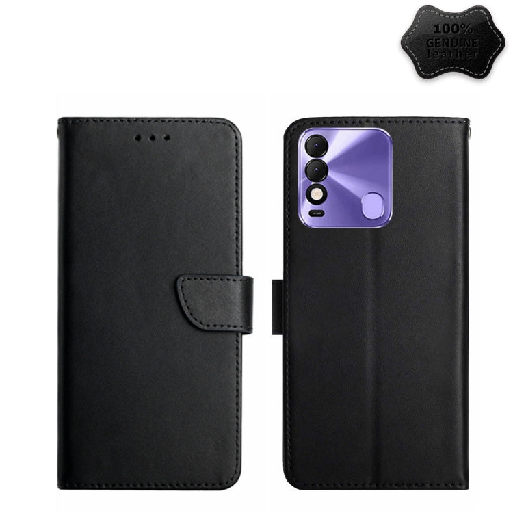 Custodia per telefono flip orizzontale in vera pelle a prova di impronte digitali, For Tecno Camon 17 Pro, For Tecno Camon 17P, For Tecno Camon 18i, For Tecno Camon 18P, For Tecno Camon 19 4G, For Tecno Camon 19 Pro 4G, For Tecno Spark 8               ...