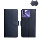 Custodia per telefono flip orizzontale in vera pelle a prova di impronte digitali, For Tecno Camon 17 Pro, For Tecno Camon 17P, For Tecno Camon 18i, For Tecno Camon 18P, For Tecno Camon 19 4G, For Tecno Camon 19 Pro 4G, For Tecno Spark 8               ...