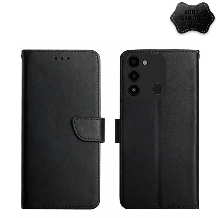 Custodia per telefono flip orizzontale in vera pelle a prova di impronte digitali, For Tecno Camon 17 Pro, For Tecno Camon 17P, For Tecno Camon 18i, For Tecno Camon 18P, For Tecno Camon 19 4G, For Tecno Camon 19 Pro 4G, For Tecno Spark 8               ...