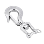 Gancio per carico di sollevamento a catena con paranco a forcella girevole in acciaio inossidabile 304, 150kg Load Bearing, 350kg Load Bearing, 650kg Load Bearing