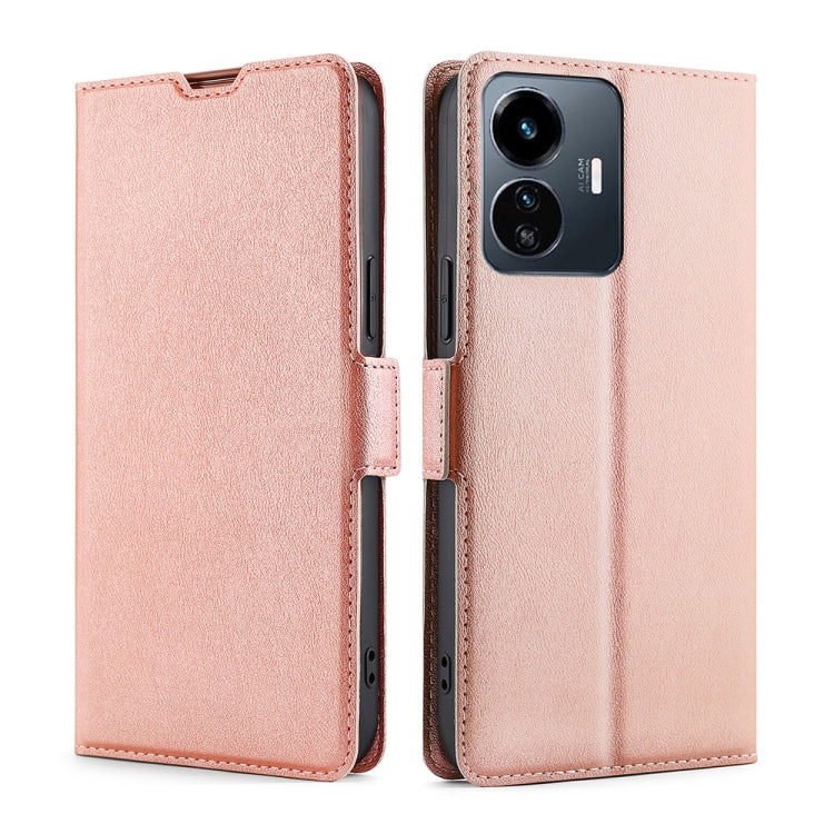 Custodia per telefono in pelle con fibbia laterale ultrasottile, For Motorola Moto G32 4G, For Realme GT2 Explorer Master, For vivo iQOO Z6 44W/vivo T1 Snapdragon 680, For vivo Y77 5G Global