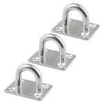 Fibbia per cerniere per porte quadrate per navi, 5 PCS 5mm 304 Stainless Steel, 5 PCS 5mm 316 Stainless Steel, 5 PCS 6mm 304 Stainless Steel, 5 PCS 6mm 316 Stainless Steel, 3 PCS 8mm 304 Stainless Steel, 3 PCS 8mm 316 Stainless Steel