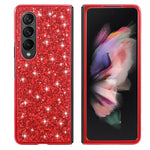 Custodia protettiva in TPU antiurto con polvere glitterata, For Samsung Galaxy Z Fold4